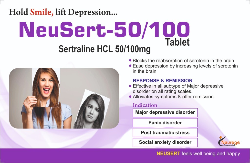 NeuSert 50 mg catalogue page